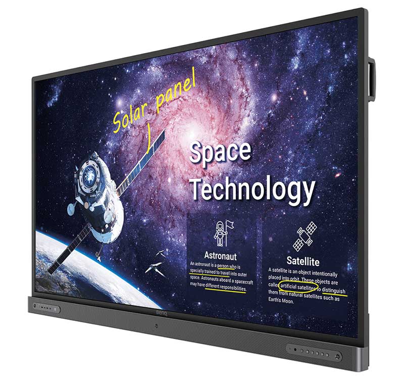 benq rp interactive flat panels