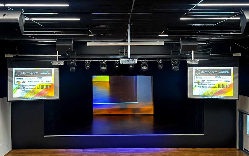 venue audio visual setup